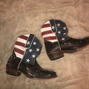 BOOT BARN American flag boots